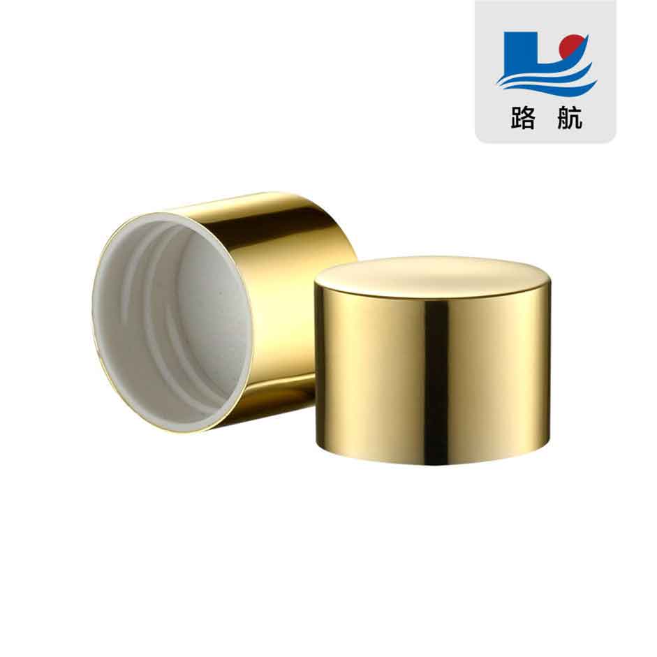 24/410Screw cap; plastic cap, anodized aluminum cap